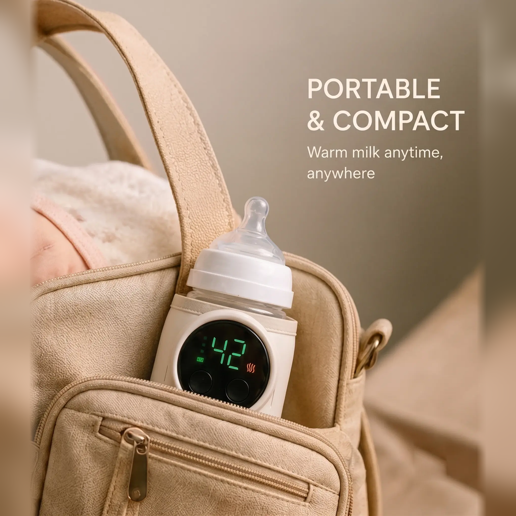 Smart Baby Bottle Warmer – Fast, Even Heating